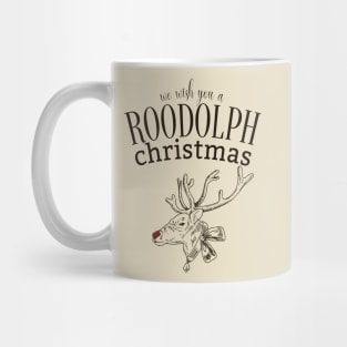 Roodolph The Red Nosed Roo! Merry Christmas Gift Idea! Mug